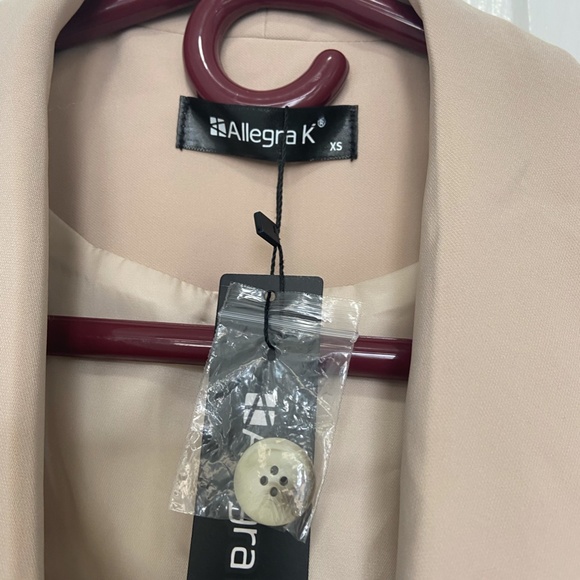 Allegra K // Double Breasted Vest // Size XS // NWT - Picture 5 of 7